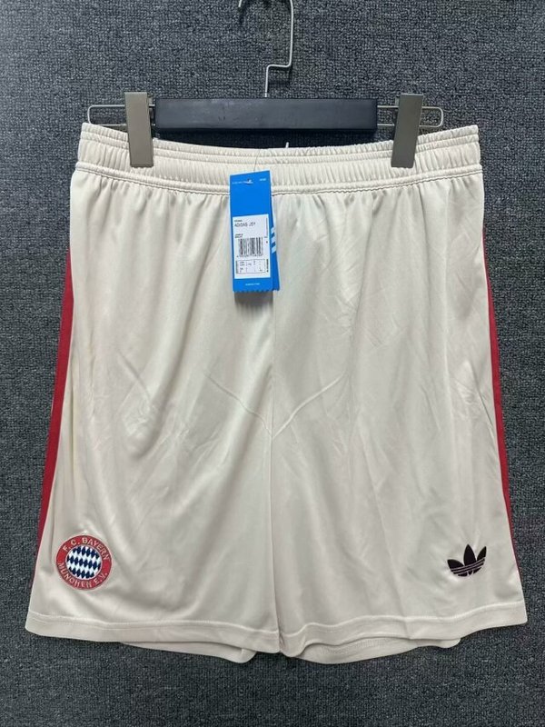 AAA Quality Bayern Munich 24/25 Third Light Beige Soccer Shorts